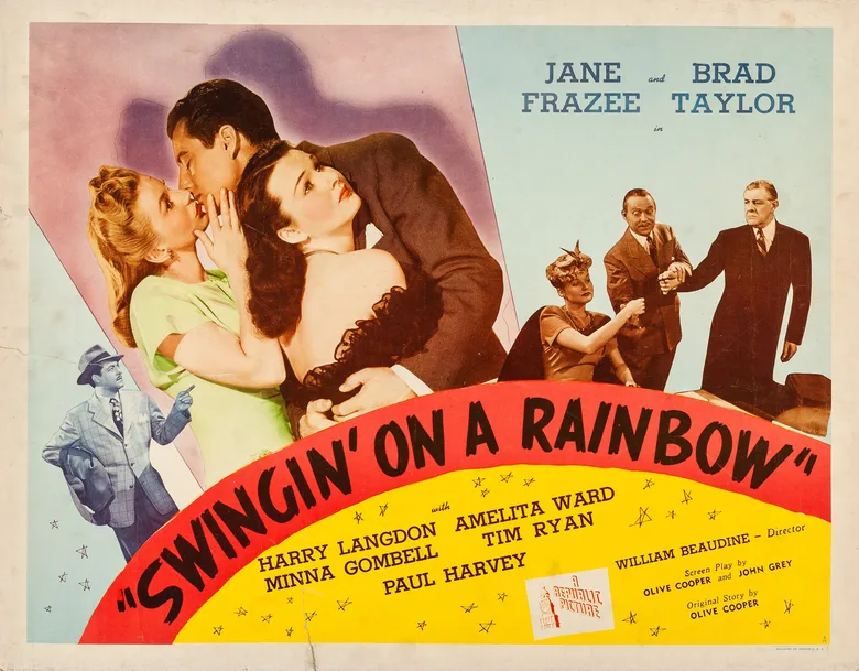 Swingin' on a Rainbow poster