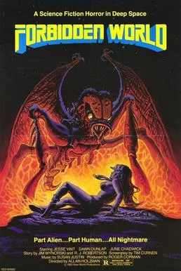 Forbidden World poster