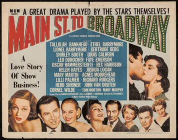 Main Street to Broadway poster