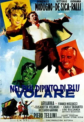 Nel blu dipinto di blu poster