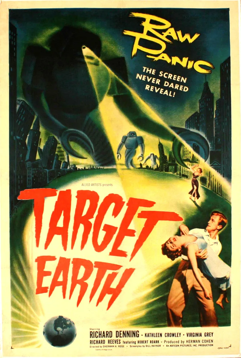 Target Earth poster