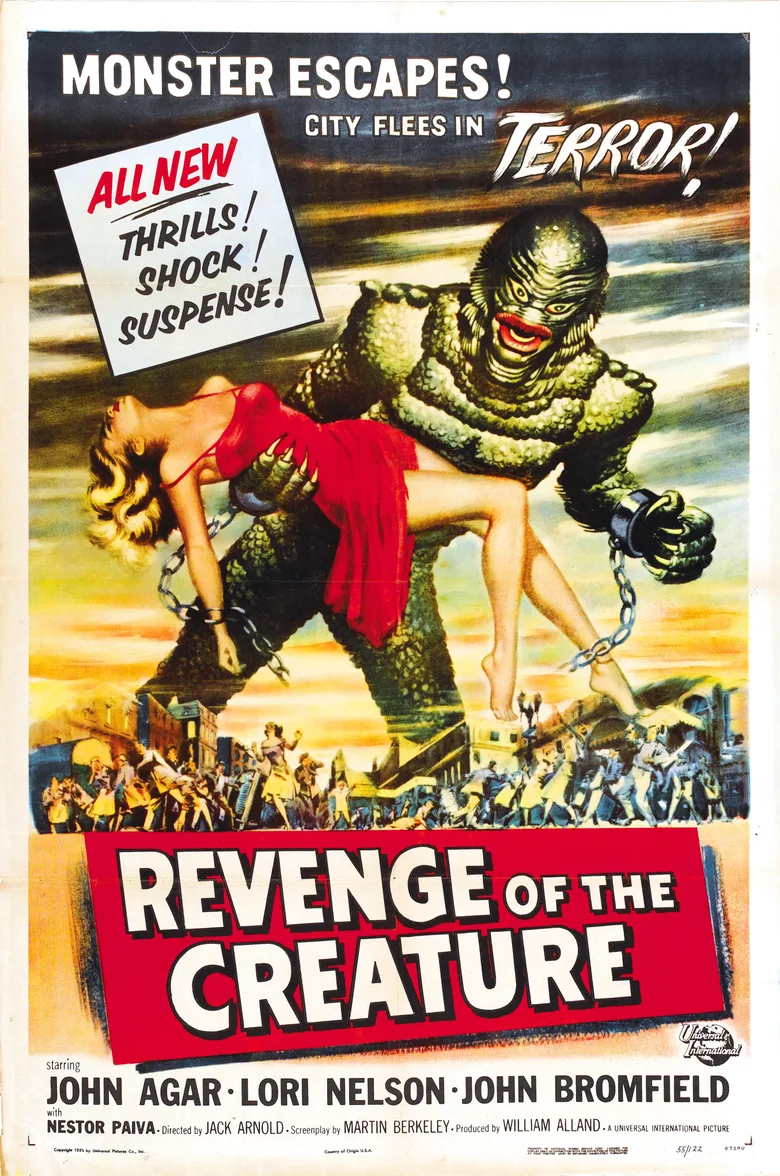 Revenge of the Creature poster
