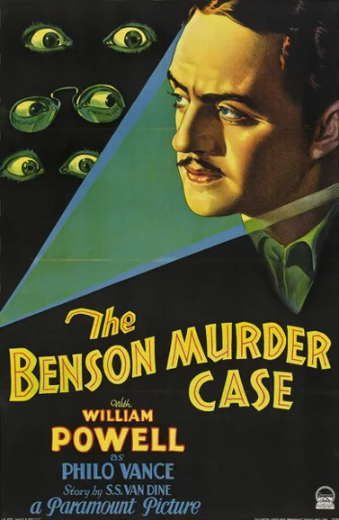 The Benson Murder Case poster