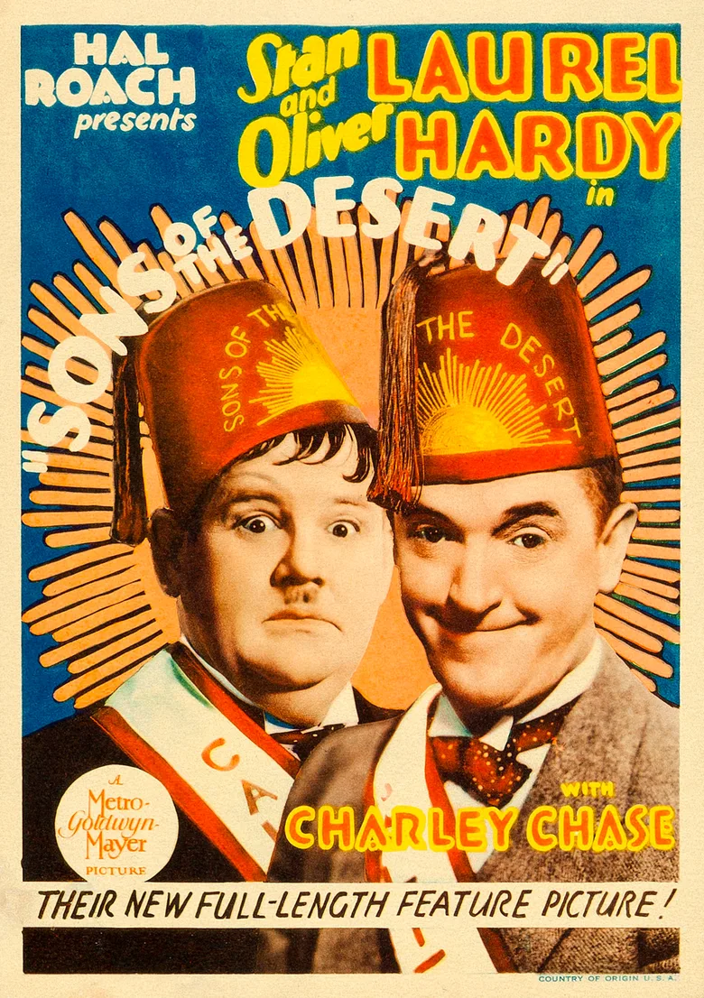 Sons of the Desert poster