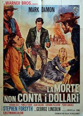 La morte non conta i dollari poster