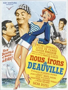 Nous irons à Deauville poster
