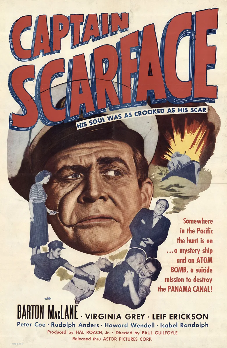 Captain Scarface poster
