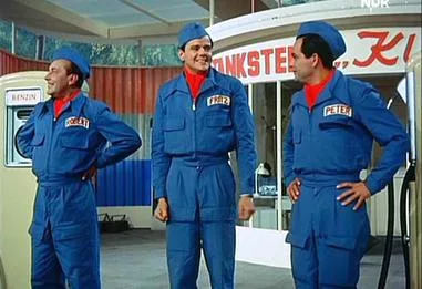 The Three from the Filling Station poster