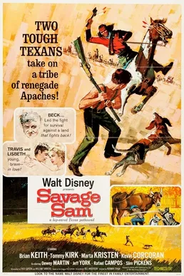 Savage Sam poster