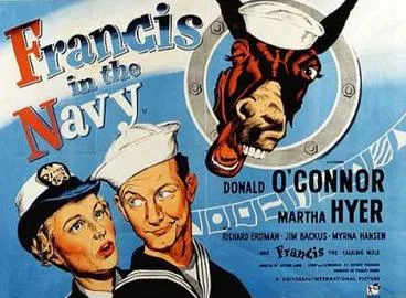 Francis in the Navy poster