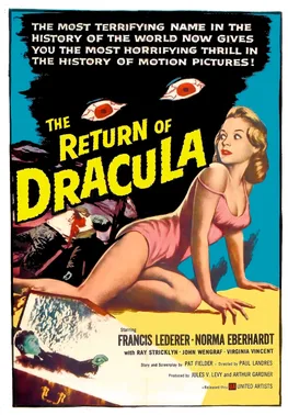 The Return of Dracula poster