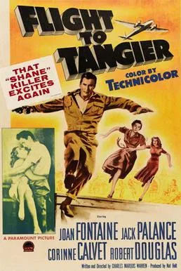 Flight to Tangier poster