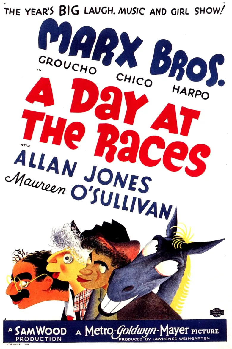 A Day at the Races poster