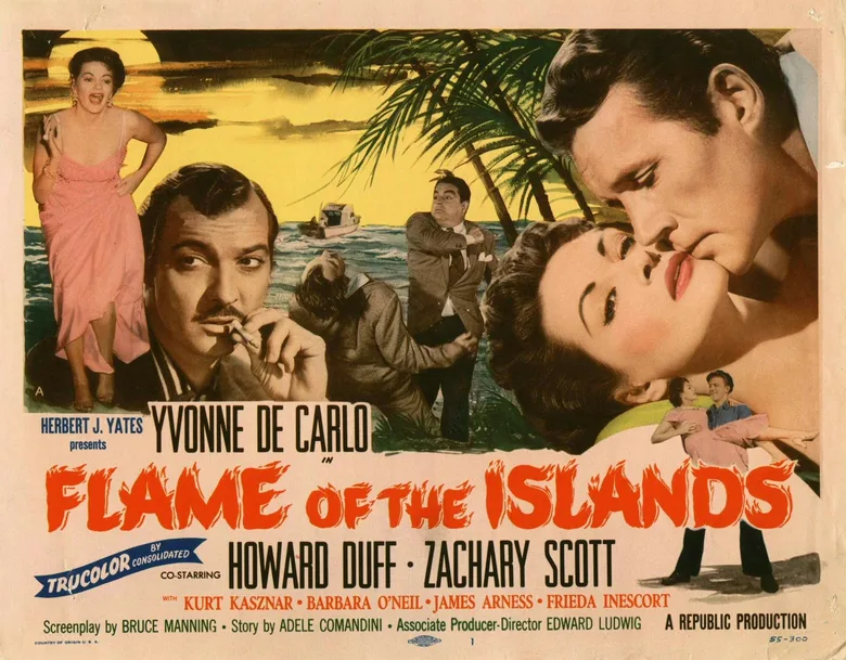 Flame of the Islands poster