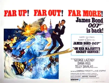 On Her Majesty's Secret Service poster