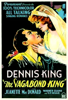 The Vagabond King poster