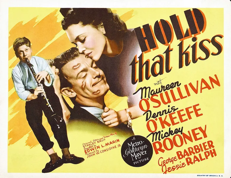 Hold That Kiss poster