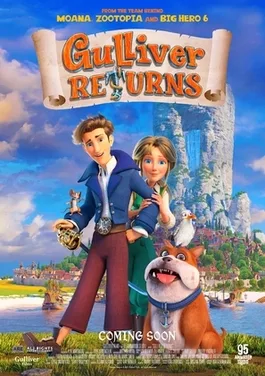 Gulliver returns poster