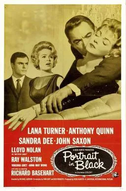 Portrait in Black poster