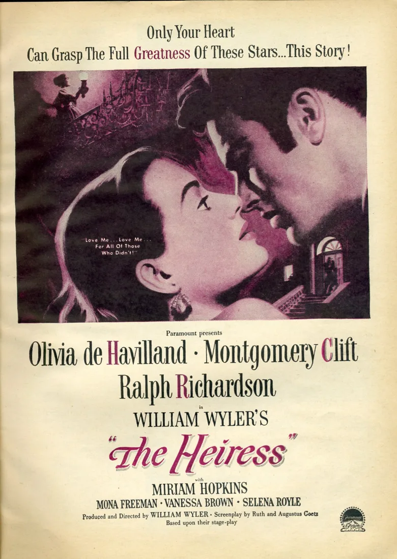 The Heiress poster