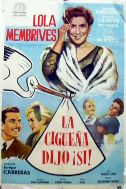 La cigüeña dijo ¡Sí! poster