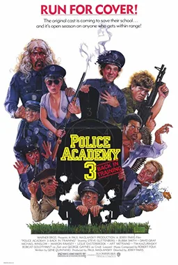 Police Academy 3: Back in Training poster
