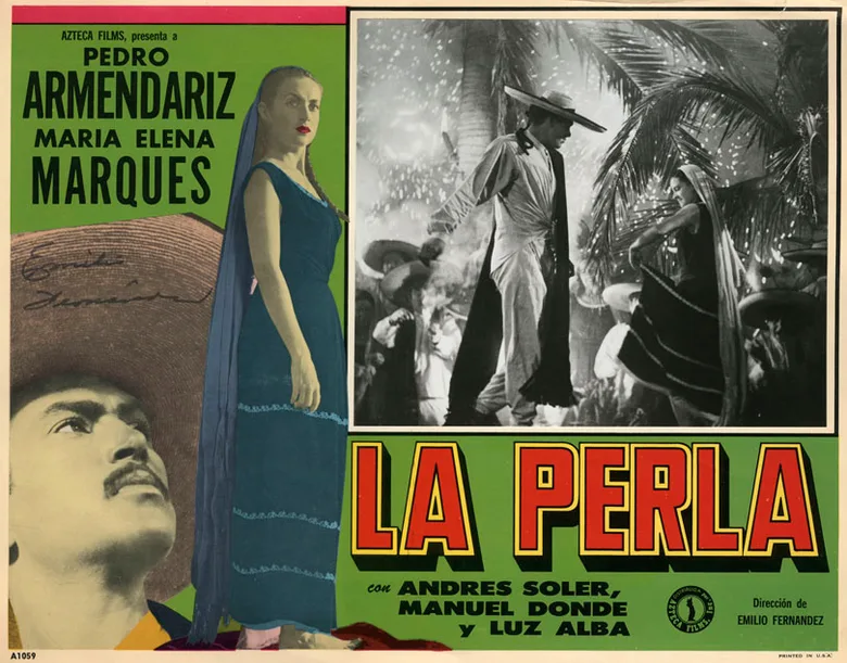 La perla poster