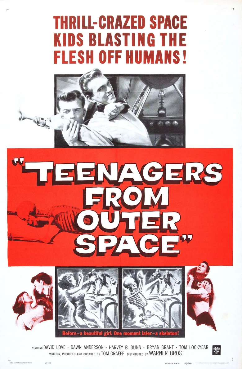 Teenagers from Outer Space poster