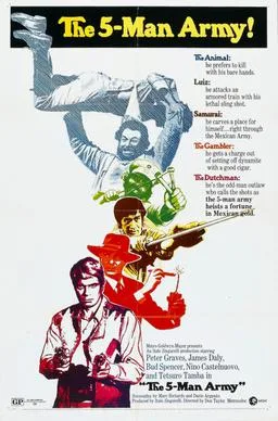 The Five Man Army poster