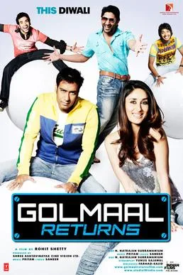 Golmaal Returns poster