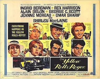 The Yellow Rolls-Royce poster