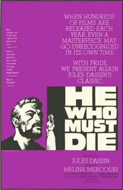 He Who Must Die poster