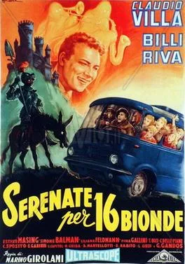 Serenate per 16 bionde poster