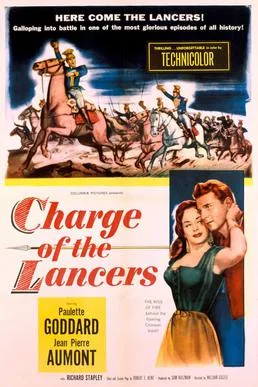 Charge of the Lancers poster