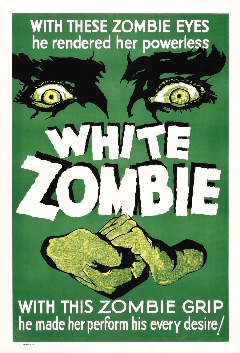 White Zombie poster