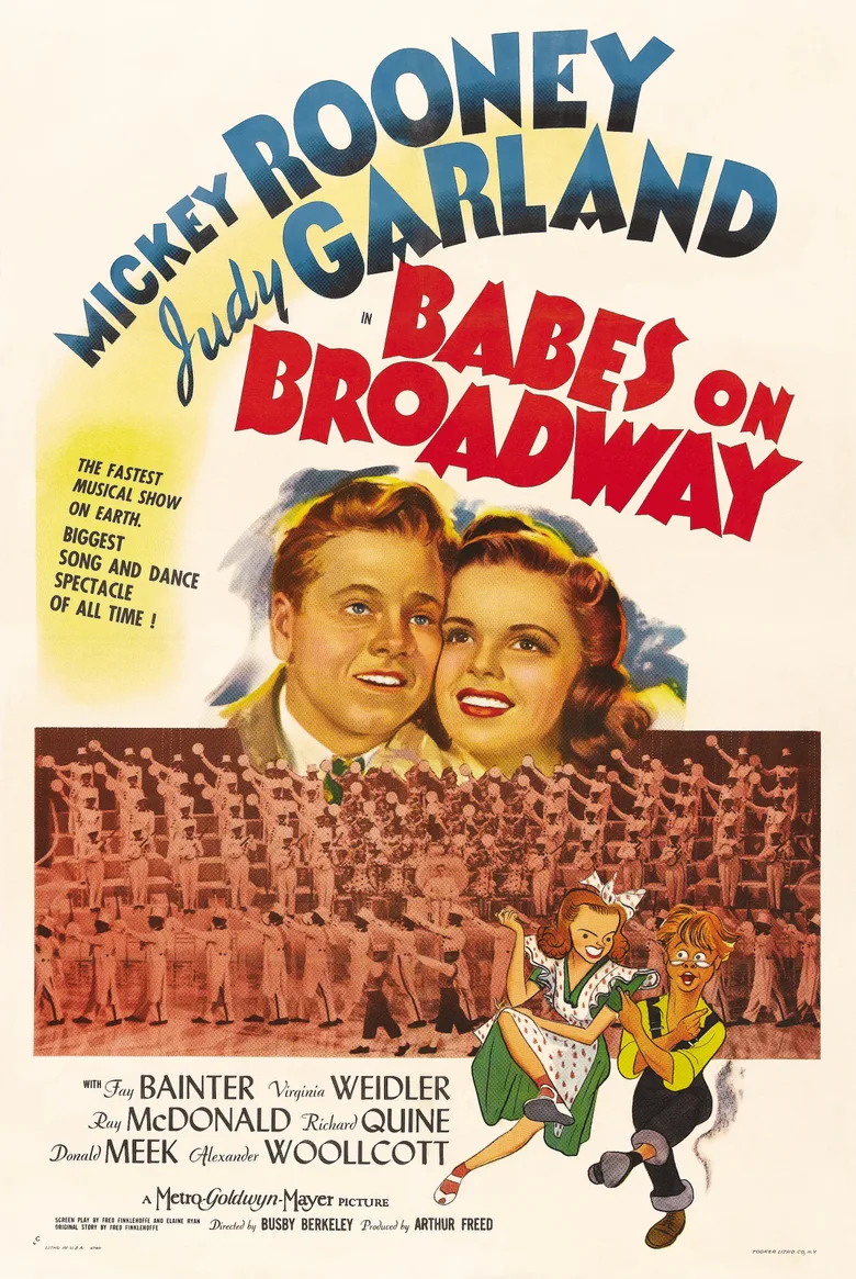 Babes on Broadway poster