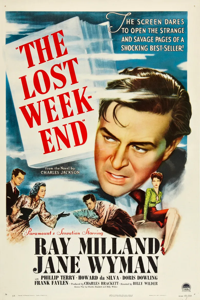 The Lost Weekend poster