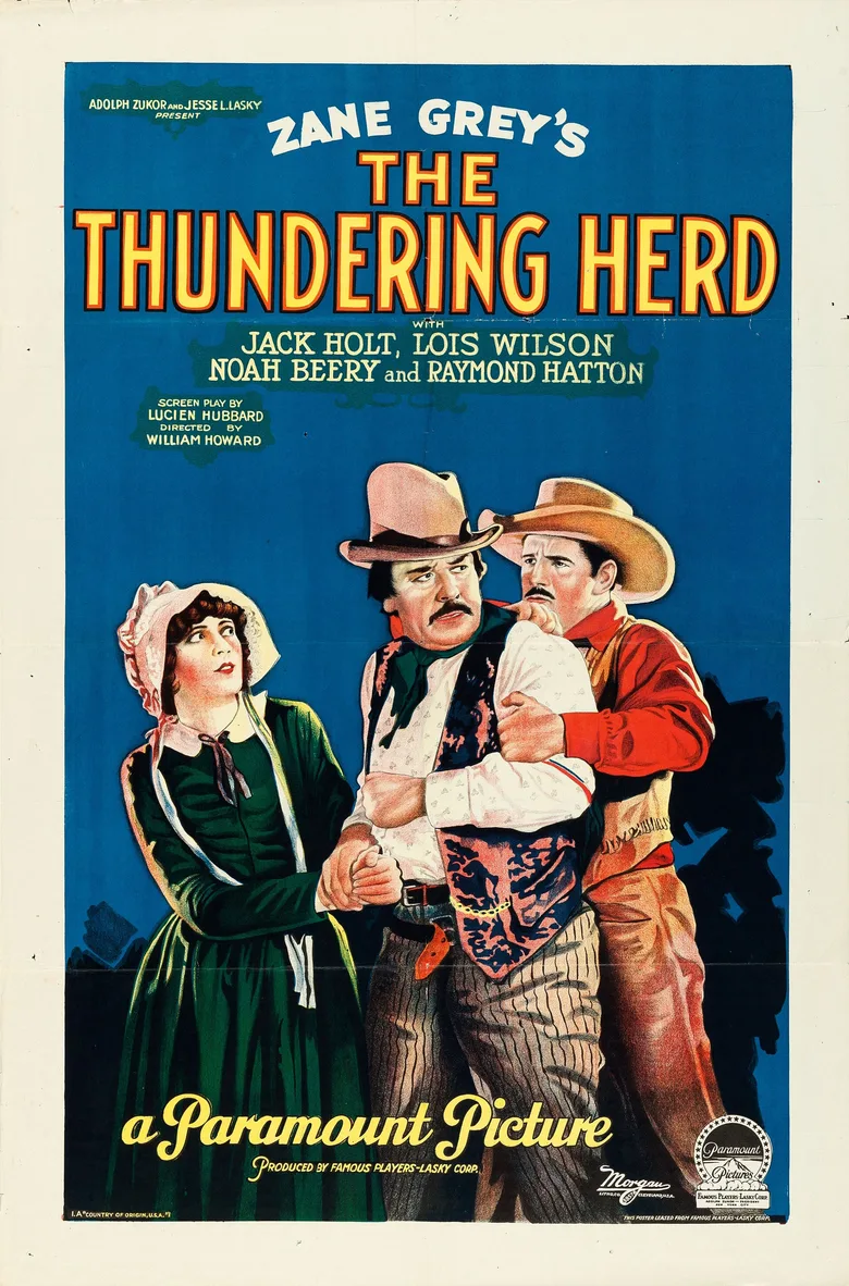 The Thundering Herd poster