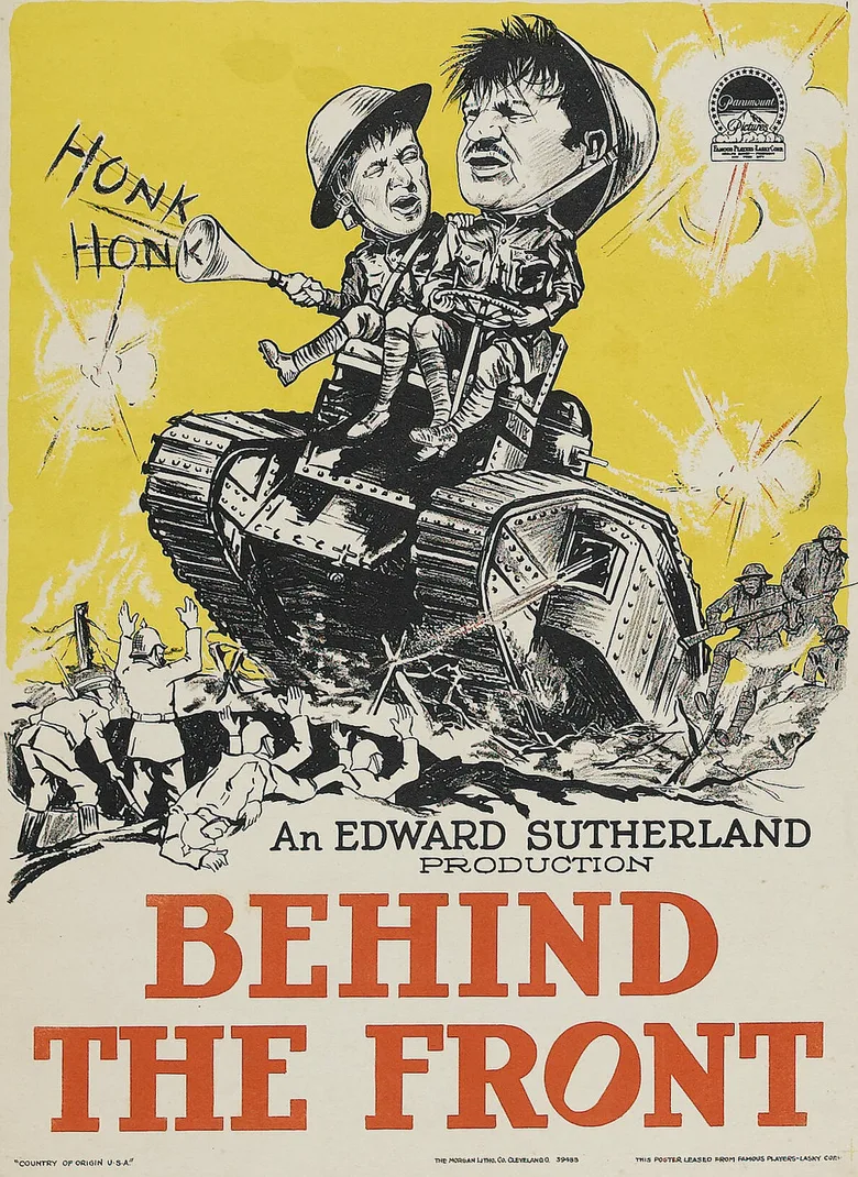 Behind the Front poster