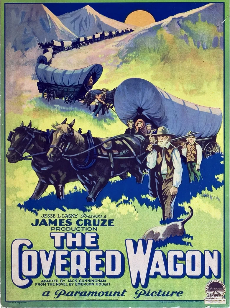 The Covered Wagon poster