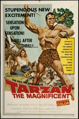 Tarzan the Magnificent poster
