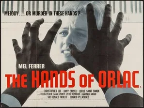 The Hands of Orlac poster