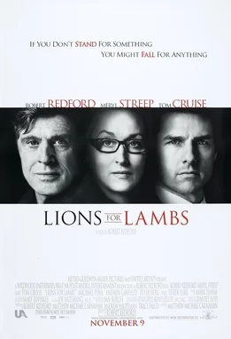 Lions for Lambs poster