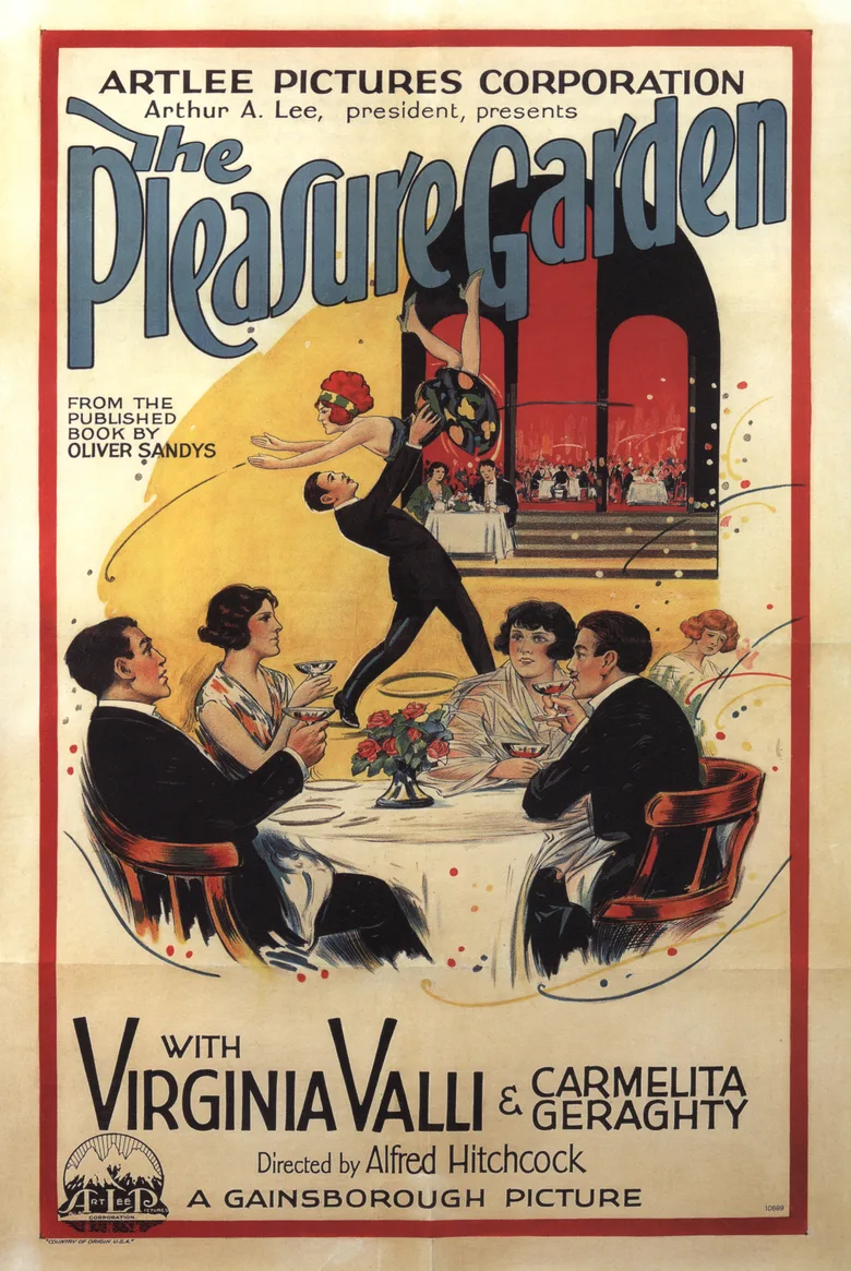 The Pleasure Garden poster