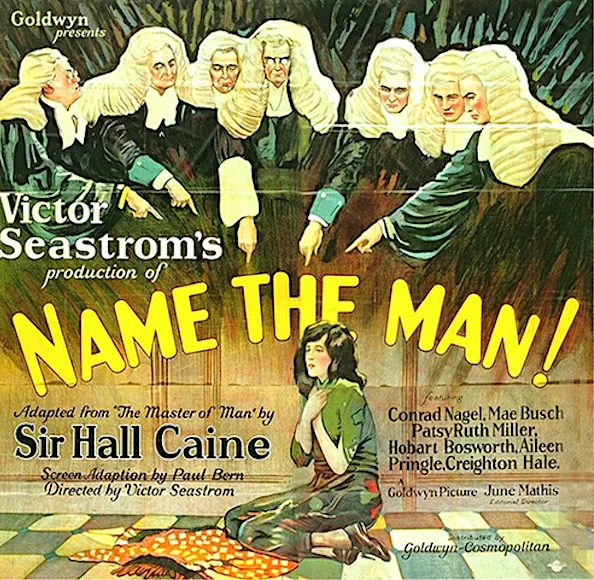 Name the Man poster