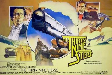 The Thirty Nine Steps poster