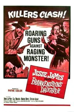 Jesse James Meets Frankenstein's Daughter poster
