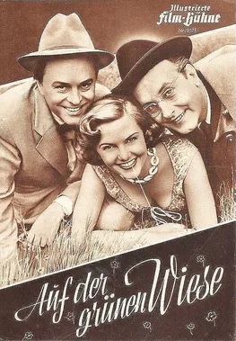 Auf der grünen Wiese poster