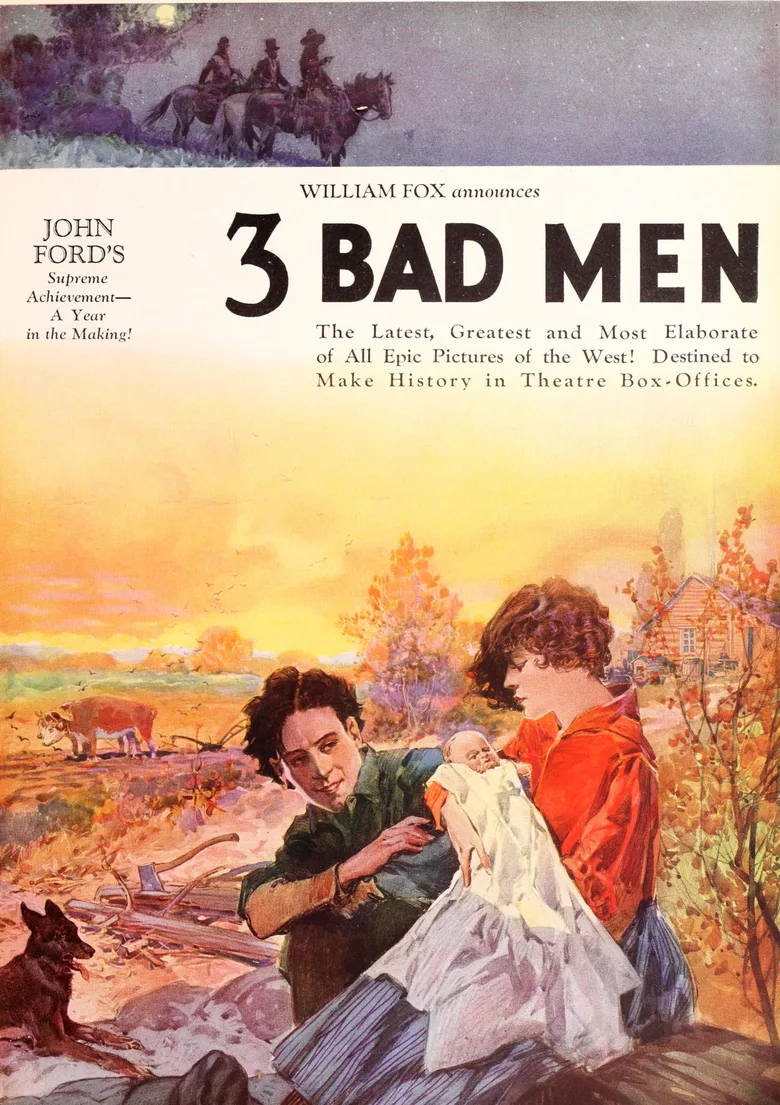 3 Bad Men poster