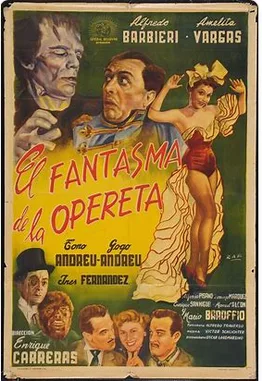 El Fantasma de la opereta poster
